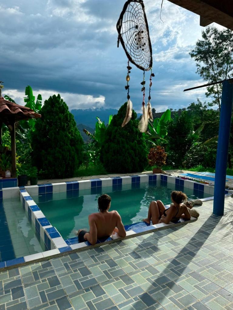 Hotel Ayahuasca Casa Artistica Jardín Exterior foto