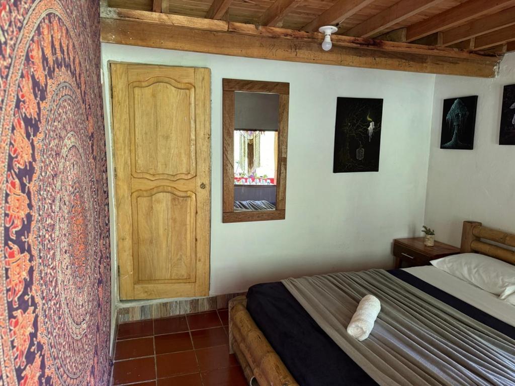 Hotel Ayahuasca Casa Artistica Jardín Exterior foto